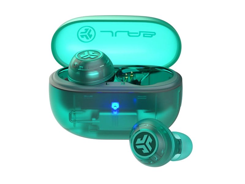 Jlab Go Pop Anc, True Wireless Stereo (Tws), 20 - 20000 Hz, Anrufe/Musik, Kopfhörer, Türkis, Transparent