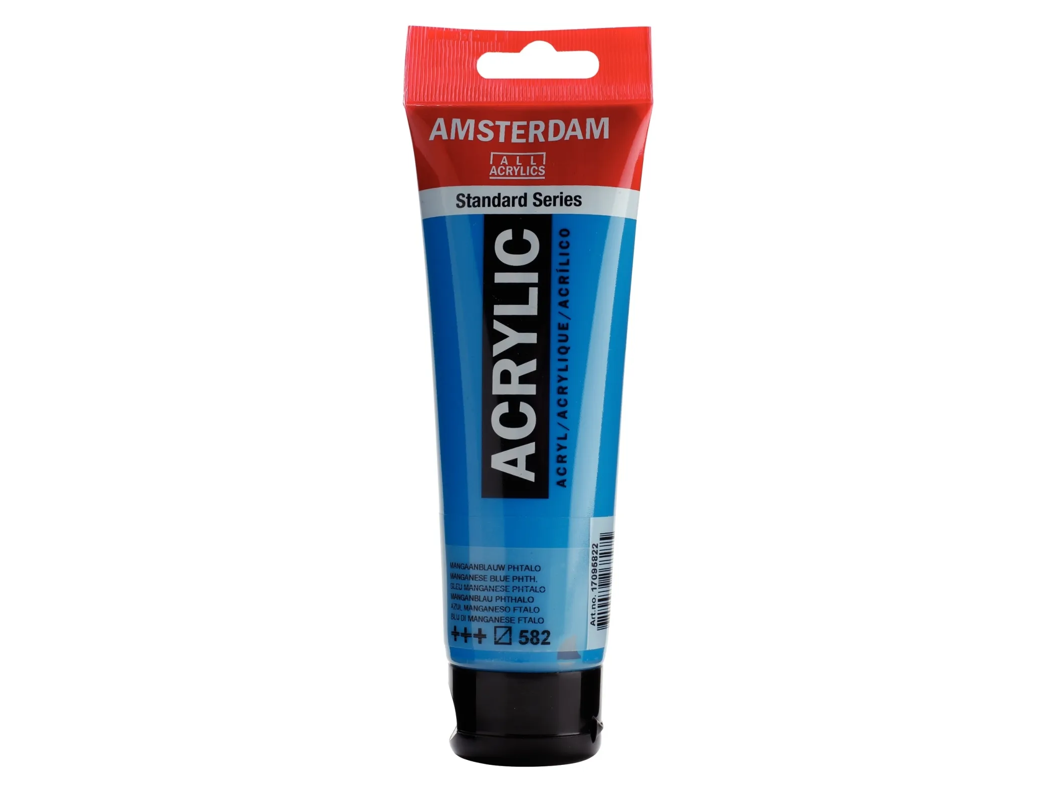 Amsterdam Standard Series Acrylic Tube Manganese Blue Phthalo 582 | Skola & Hobby - Konstmaterial - Akryl & Akvareller | GameStuff