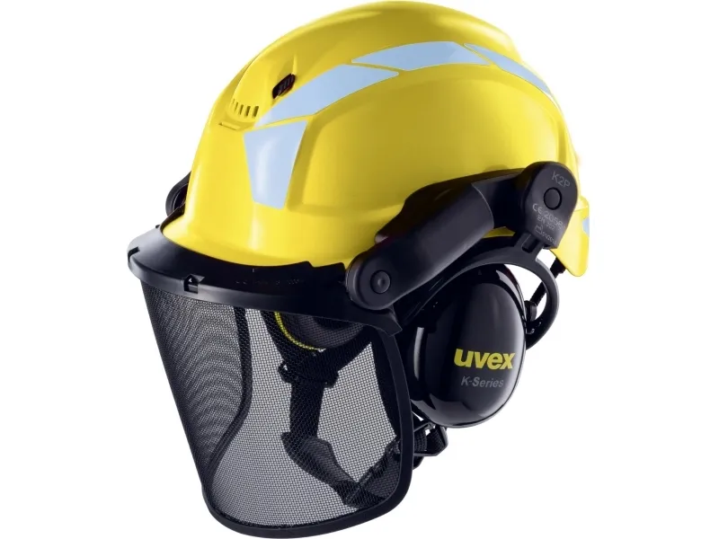 Uvex 9712 9790210 Visir för skogshjälm | Kläder & Säkerhet - Säkerhetsutrustning - Säkerhetshjälm | GameStuff