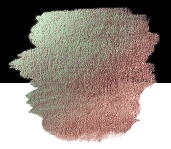 Finetec Premium Flip-Flop Akvarelpalette | Golden Green/Pink