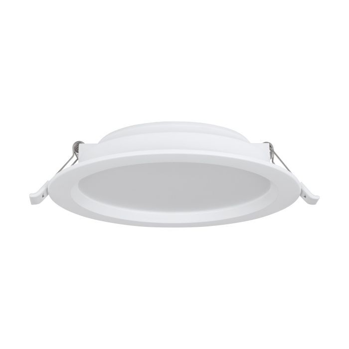 EGLO IDUN-E indbygningsspot Ø166 mm, 10,5W 1200lm 4000K, hvid