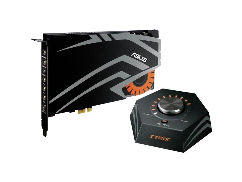 Asus Strix Soar - Lydkort - 24 Bit - 192 Khz - 116 Db Snr - 7.1 - Pcie - Cm6632ax