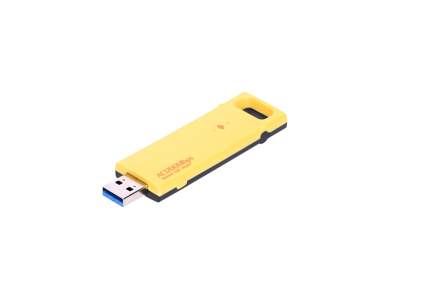 Extralink U1200ac Ac1200 Dual Band Wireless Usb Adapter, Ventilator, Gul, Plast, Kina