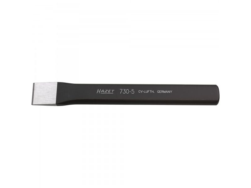 HAZET 730-7, Kold mejsel, Flad mejsel, Metal, 250 mm, 2,5 cm, 488 g