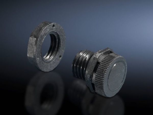 Rittal Sz - Kammerdruckentlastungs-Stopper - Ral 9005 (Packung Mit 5)