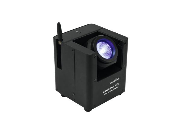 Eurolite Up-1 Qcl, Disco Stroboscope, Sort, Ip20, Led, Knapper, Trådløs, Led