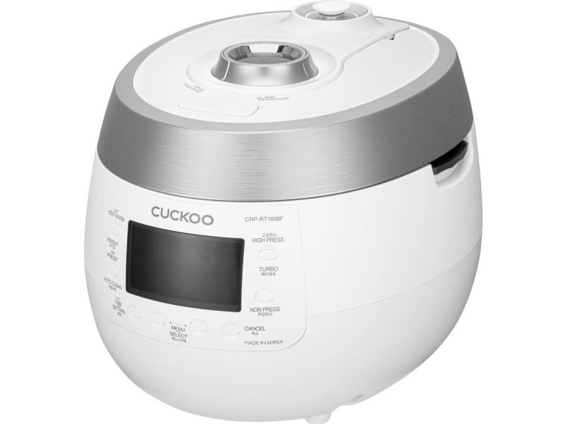 Cuckoo Crp-Rt1008f, Weiß, 1,8 L, Aluminium, Led, Tasten, 1,2 M
