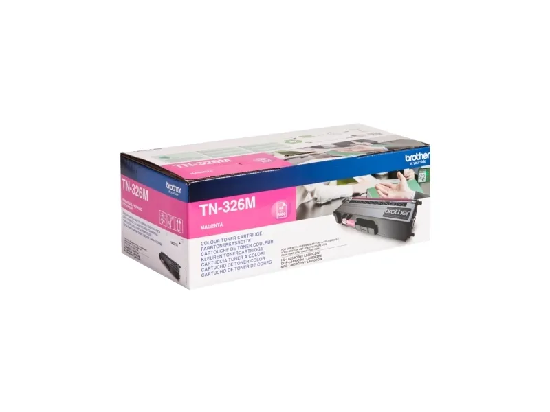 Brother TN326M - Magenta - original - tonerpatron - for Brother DCP-L8400, DCP-L8450, HL-L8250, HL-L8350, MFC-L8650, MFC-L8850