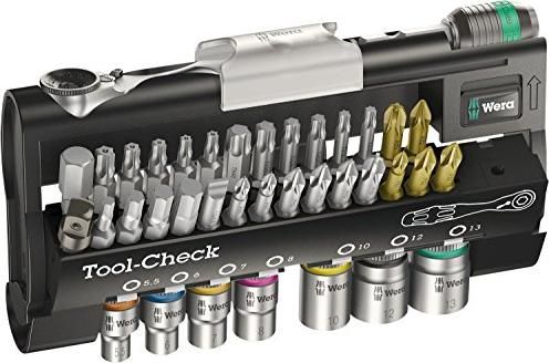 Wera Tool-Check 1, 1 Stück(E), Schwarz, Grün, Edelstahl, Edelstahl, 497 G, 35 Mm, 170 Mm