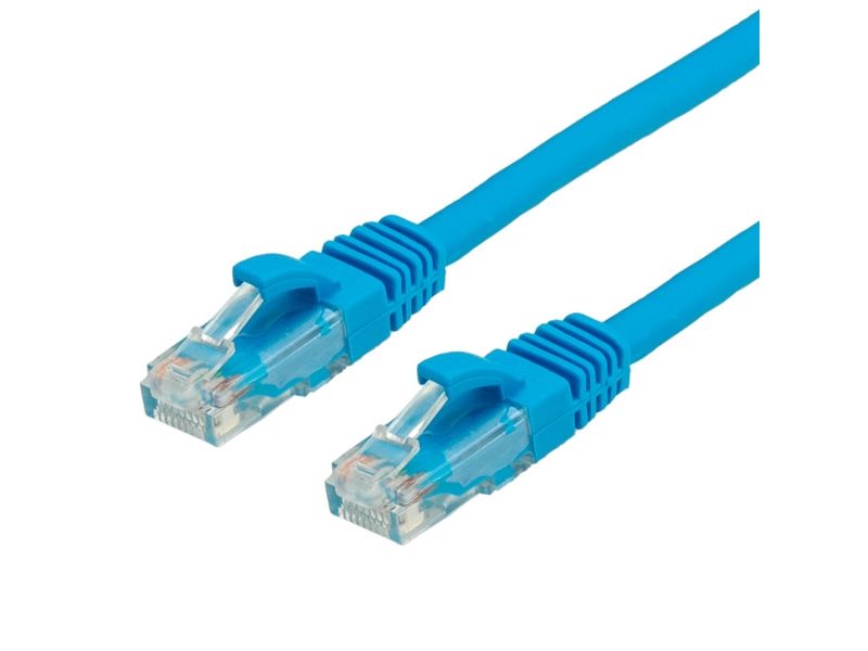 Value 1M Utp Cat.6A, 1 M, Cat6a, U/Utp (Utp), Rj-45, Rj-45, Blau