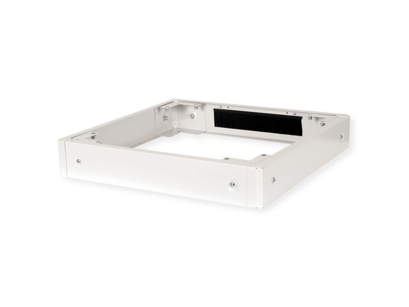 Roline Sockel Für Netzwerkschrank, 600X600 Bxt, Grau, Regal-Sockel, Stahl, Grau, 5,77 Kg