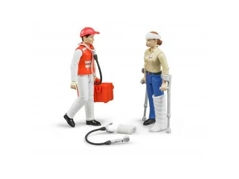 Bruder Figure set Emergency services toy