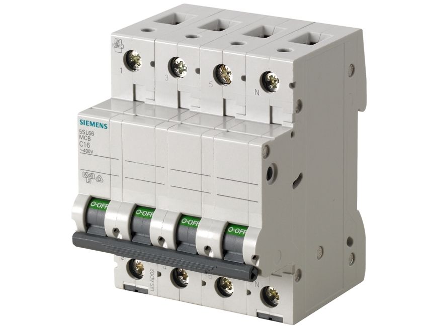 Automatsikring C 32A 3P+N 6Ka 5Sl6632-7