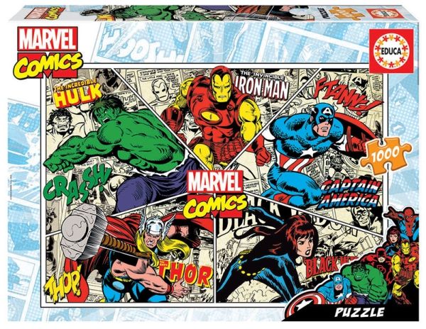 Educa Marvel Comics, 1000 Stück(E), Comics, 12 Jahr(E)