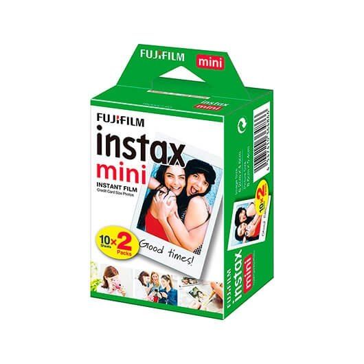 Fujifilm Instax Mini - Farvefilm til umiddelbar billedfremstilling (instant film) - instax mini - ISO 800 - 10 optagelser - 2 kassetter