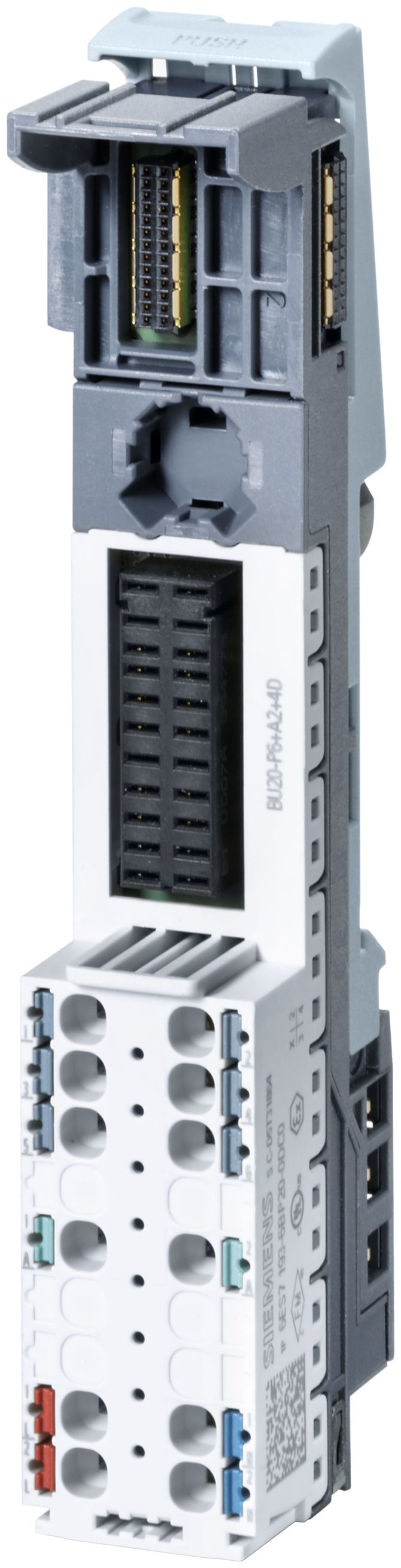 Siemens 6ES7193-6BP20-0DC0, 0, 24 V, 117 mm, 56 g, 124 mm, 42 mm, 34 mm