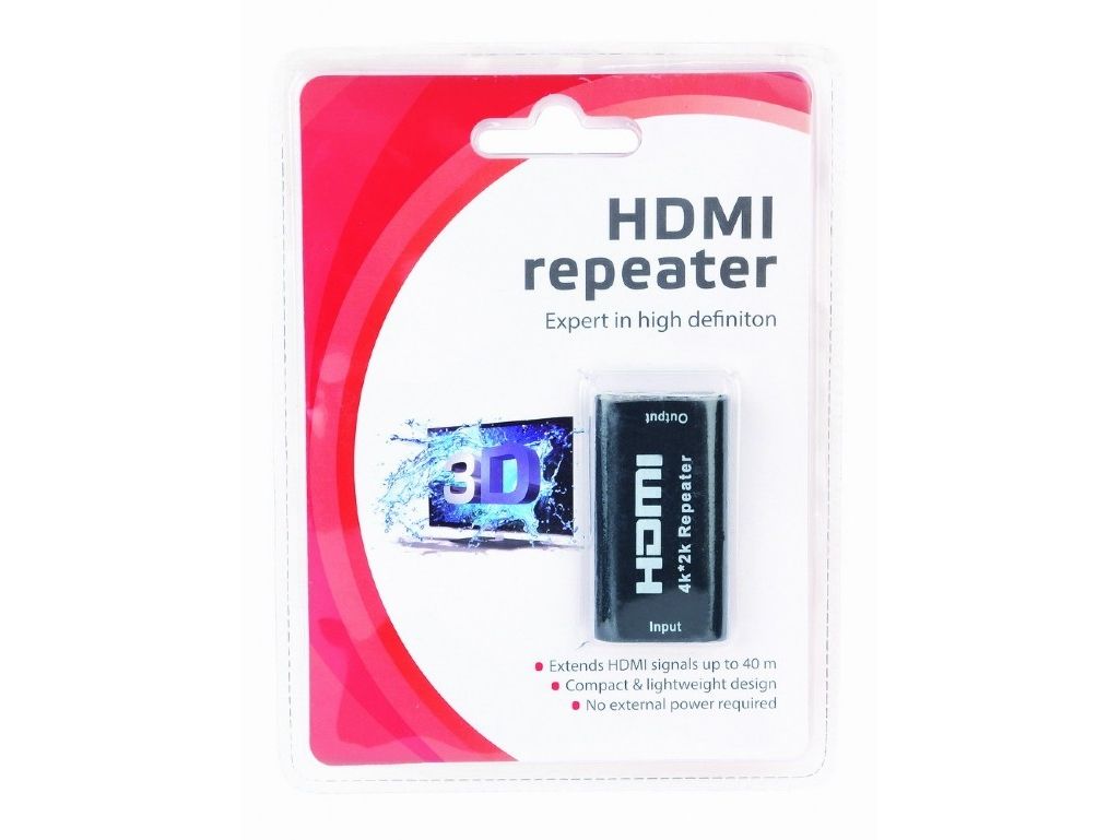 Cablexpert Drp-Hdmi-02 - Video/Audio-Ekspander - Hdmi - Bis 40 M