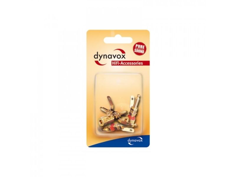 Dynavox 205096, Banana, Schwarz, Gold, Rot, Gold, 5 Mm, 11 Mm, 11 Mm