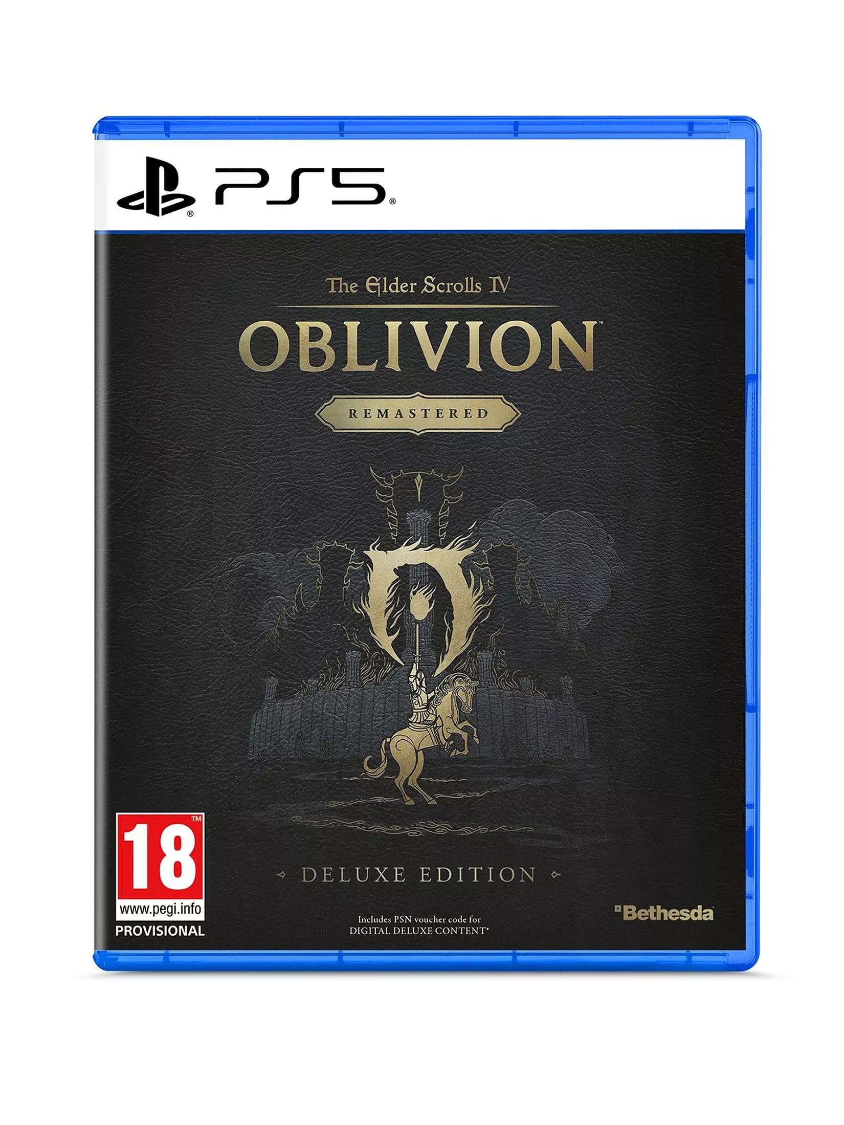 Elder Scrolls IV: Oblivion Remastered (Deluxe Edition) - Sony PlayStation 5 - RPG