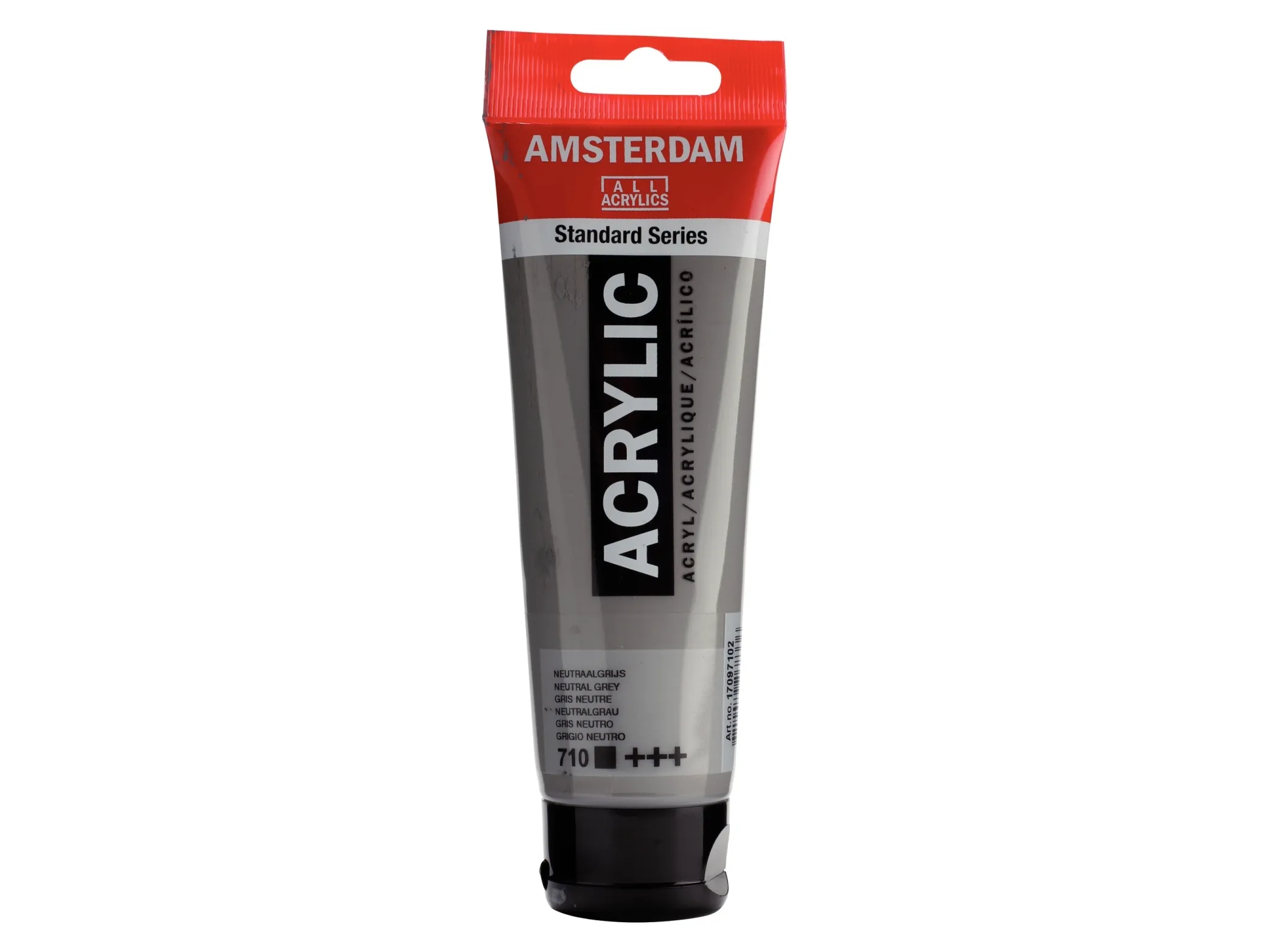 Amsterdam Standard Series Acrylic Tube Neutral Grey 710 | Skola & Hobby - Konstmaterial - Akryl & Akvareller | GameStuff