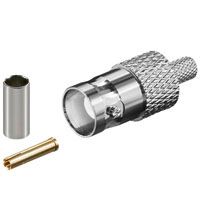 Goobay Bnc-Connector, Bnc, Sølv