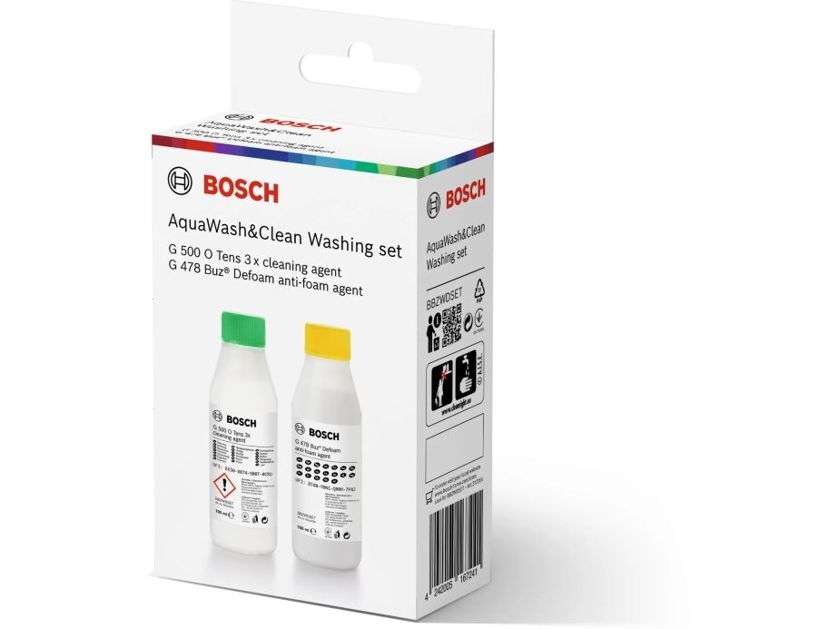 Bosch Bbzwdset, Reinigungslösung, Zylinder-Vakuum, Bosch, Aquawash&Clean, 2 Stück(E)