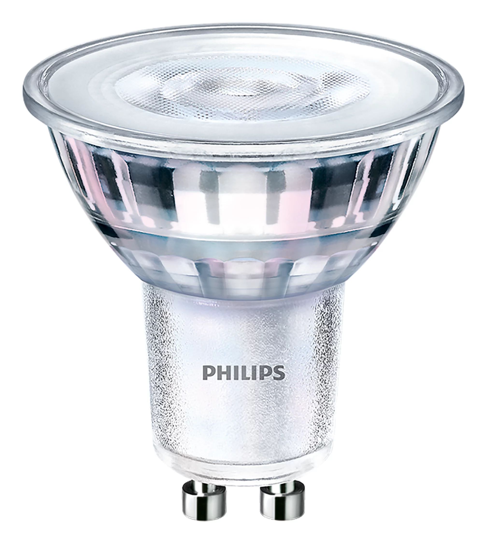 Signify Philips Led Classic Lampe 65W Gu10 Warmweiß 460Lm Silber 1Er P