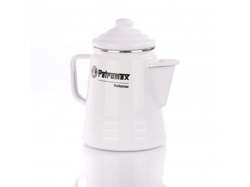 Petromax Weiß Tee-/Kaffee-Perkolator Für 9 Tassen Kaffeekanne Stahl - Image 9