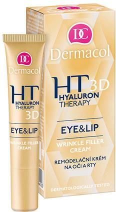 Dermacol_Hyaluron Therapy 3D Eye And Lip Wrinkle Filler Cream Creme Modelujący Okolice Oczu I Ust 15Ml