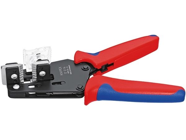 Knipex 12 12 14, Beskyttende isolering, 450 g, Blå, Rød