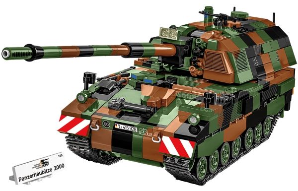Cobi Armed Forces Model Panzerhaubitze 2000 Kampvogn Byggesæt - 1006 Klodser