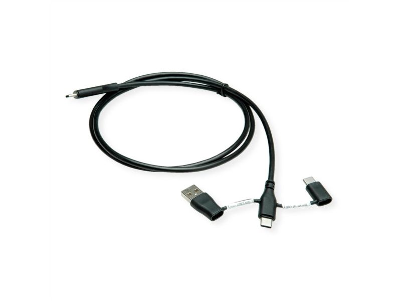 Roline 11.02.8349, 1 M, Usb C, Usb A/Usb C, Usb 2.0, Sortierung