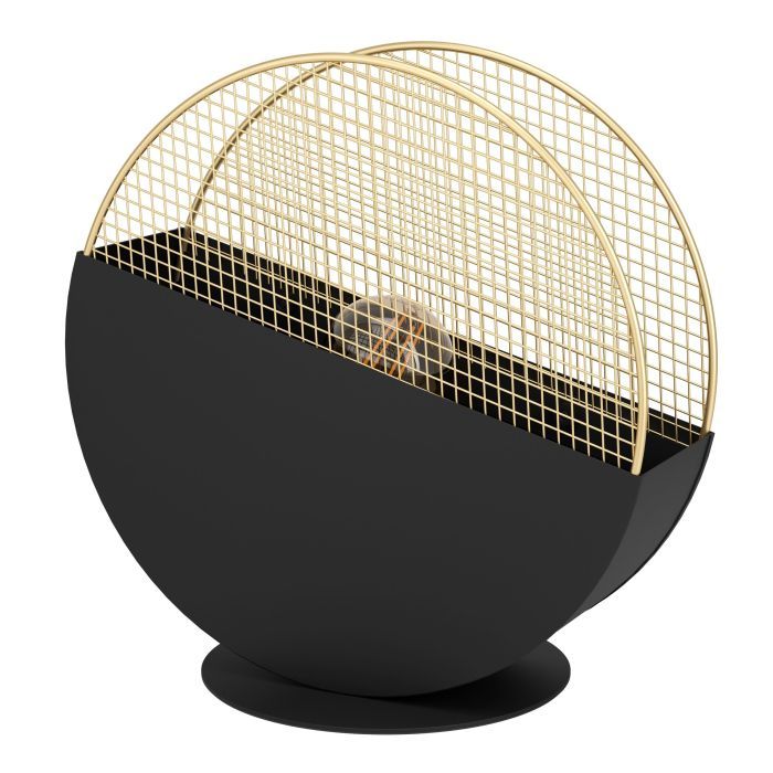 EGLO MUMBLES BORD E27 H285 SVART/GULD