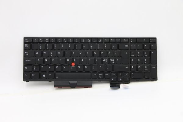 Lenovo Lite-On - Bærbar tastatur - til udskiftning - Nordisk - Sort