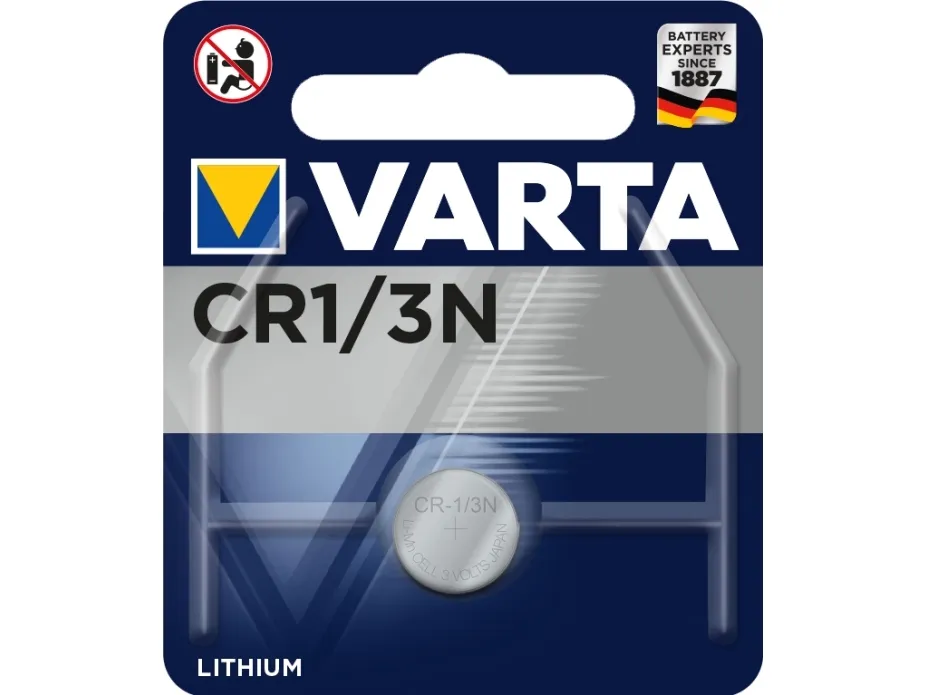 Varta Electronics CR1/3N - Batteri CR1/3N - Li - 170 mAh | EL Artiklar - Batteri - Knappcell batteri | GameStuff