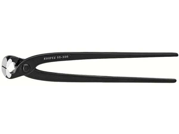Knipex 99 00 280, Knibtænger, 2,5 cm, 2,5 cm, Sort, 25 mm, 280 mm