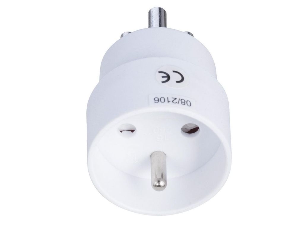 E-Line-Adapter – Dk-Jord-Stecker Auf Schuko-Buchse