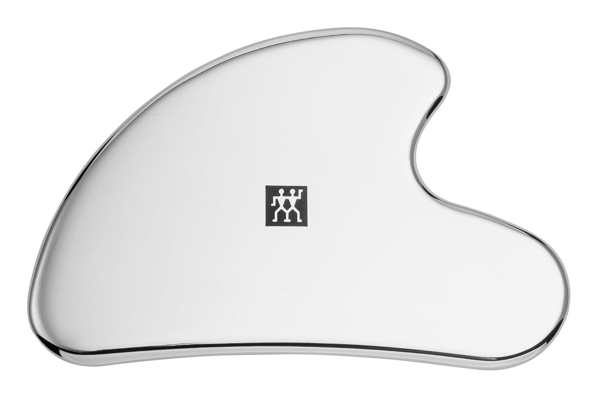 Zwilling Face Massager Gua Sha Facial Treatment For Regeneration And Vitality Detox Effect Cooling Premium Stainless Steel Silver
