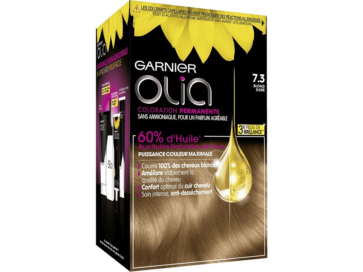 Garnier Olia Permanent Coloring 73 Golden Dark Blonde