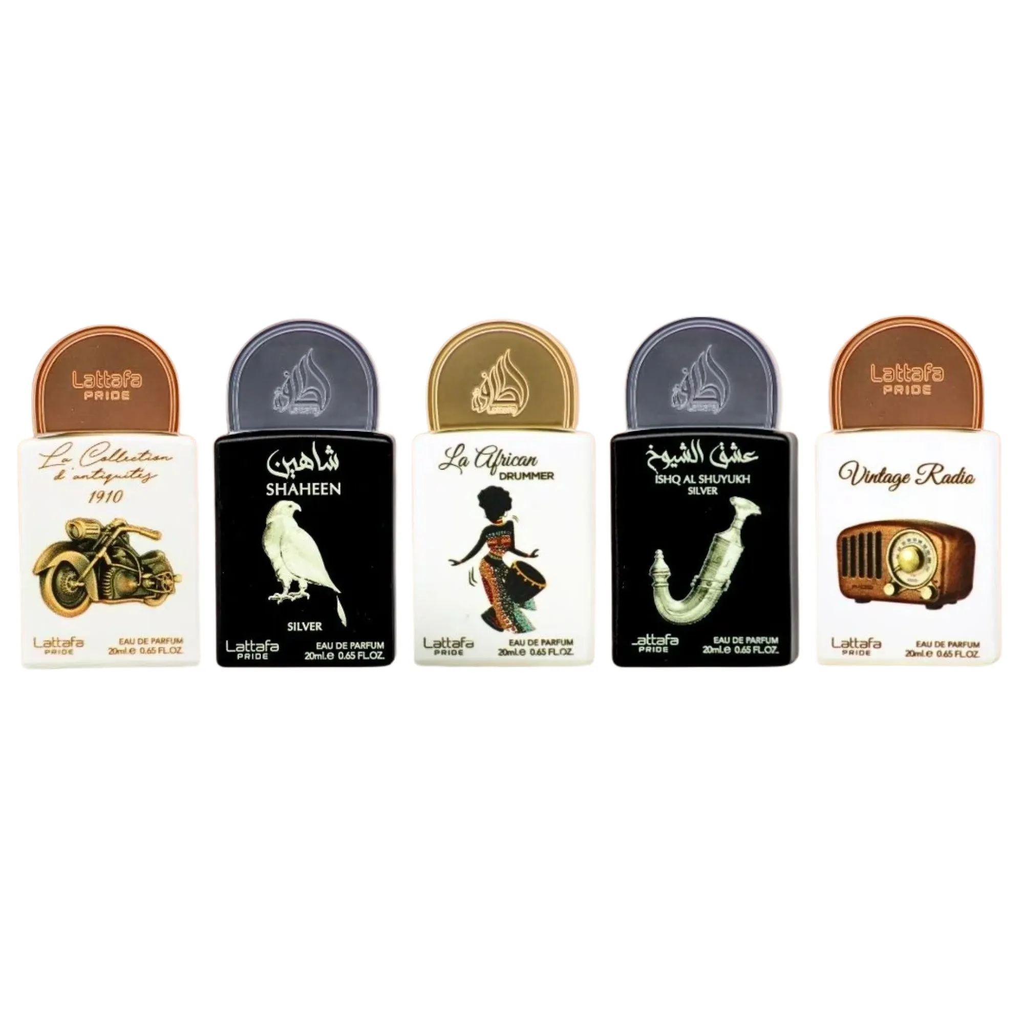 Lattafa Giftset Collection 20ml X 5 Pieces Gift Set Box 05 | Dofter - Dofter till herrar | GameStuff