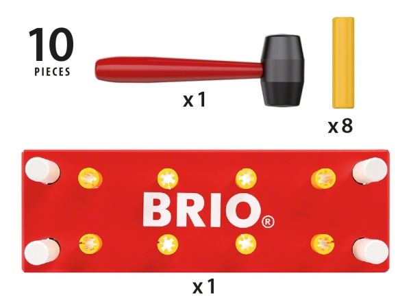 Brio 30525 Hamrebænk - Rød