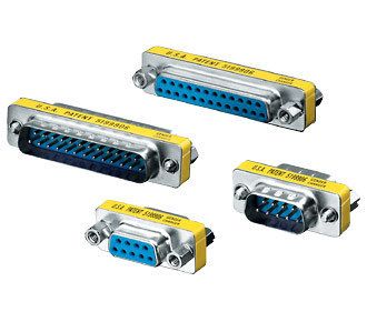 Equip Seriell Rs232 Db9 Gender Changer Stecker Auf Stecker, Db-9, Db-9, Silber