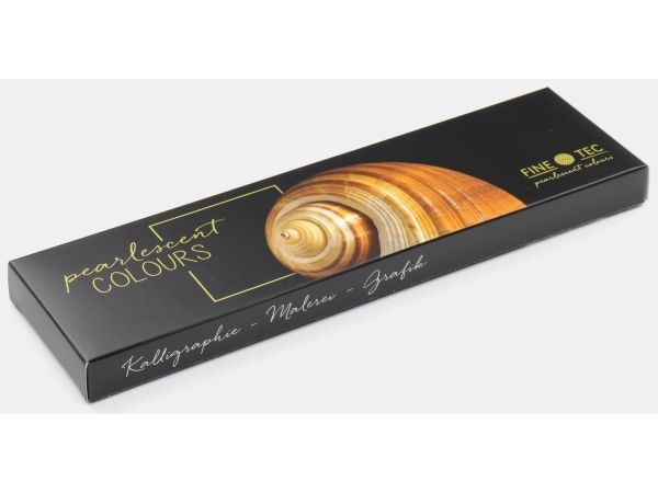 Finetec Perlmutt-Aquarellset Classic | 6 Farben