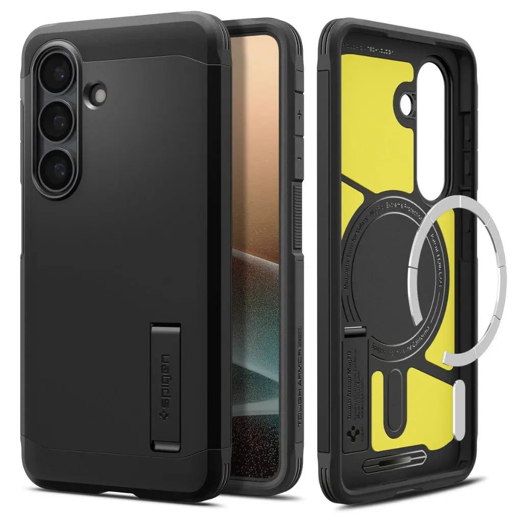 Spigen Tough Armor Hybrid Cover til Samsung Galaxy S26 Plus - MagSafe Kompatibel - Sort