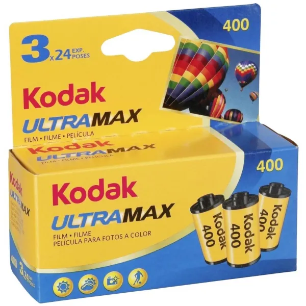 Kodak 135 Ultramax Carded 400-24x3 - Tilbehør til kamera
