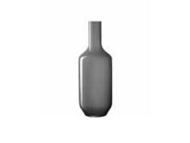 LEONARDO 041745, Flaskeformet vase, Grå, Blank, Indendørs, 390 mm, 140 mm