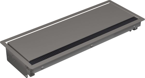 Bachmann Coni Built-In Frame Long - Strøm Strip Flush Monteringsboks - Antracit (Sort)