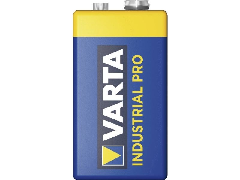 Varta Industrial - Batteri 9V - Alkaline - 580 Mah