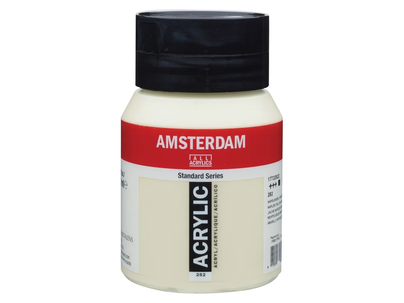 Amsterdam Standard Series Acrylic Jar Naples Yellow Green 282 | Skola & Hobby - Konstmaterial - Akryl & Akvareller | GameStuff