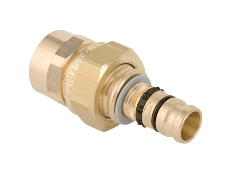 Geberit mepla union med indvendigt gevind d=16 mm rp=1/2 g=3/4